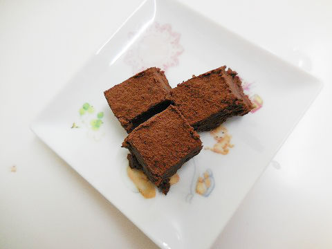 低カロリーでヘルシーなハイカカオの豆腐生チョコ おいしい健康 自然食品レシピ かねこや