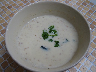 オニザキごまスープ